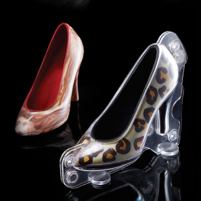 Pantof Dama 3D, L15 cm - Matrita Policarbonat fixare Magnet [1]