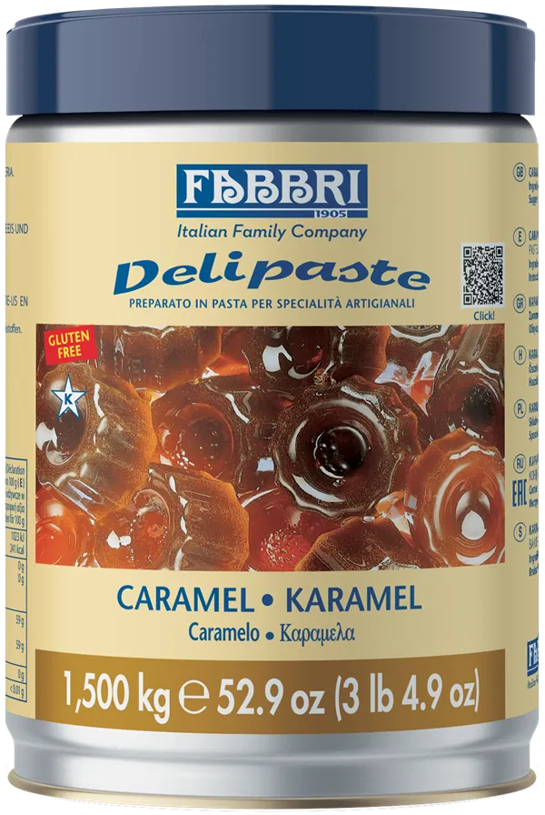 Pasta aromatizanta Caramel Delipaste Fabbri, 1.5 kg [1]