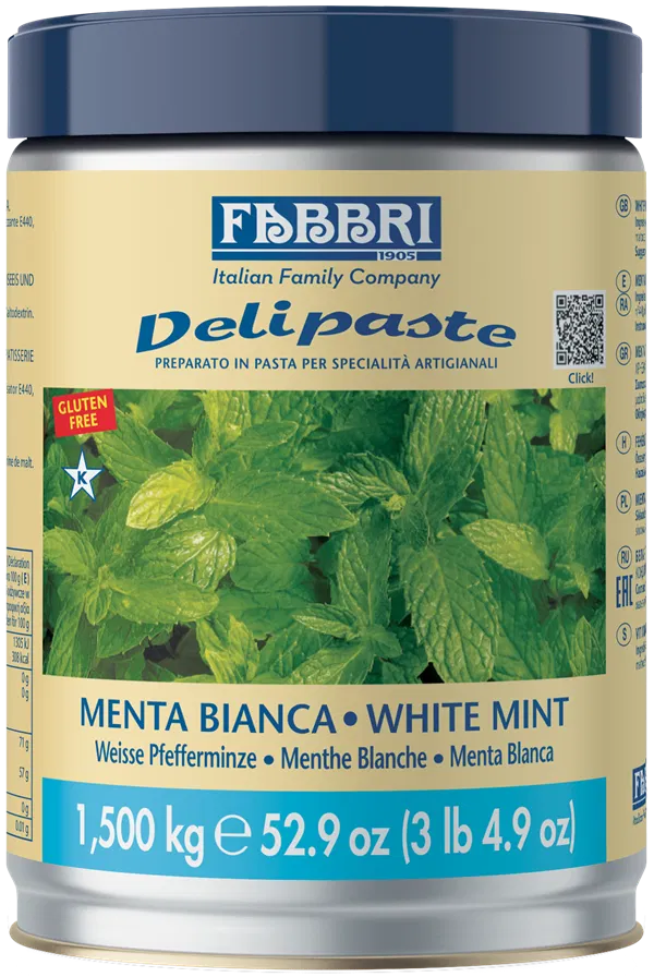 Pasta aromatizanta Menta alba Delipaste Fabbri [1]