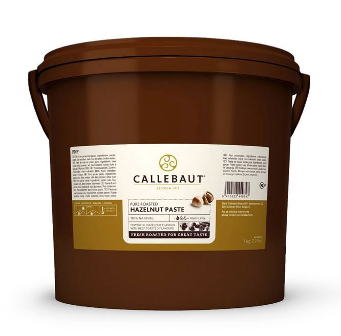 Pasta de Alune 100%, Pure Roasted Hazelnut Paste, Callebaut, 5 Kg [1]