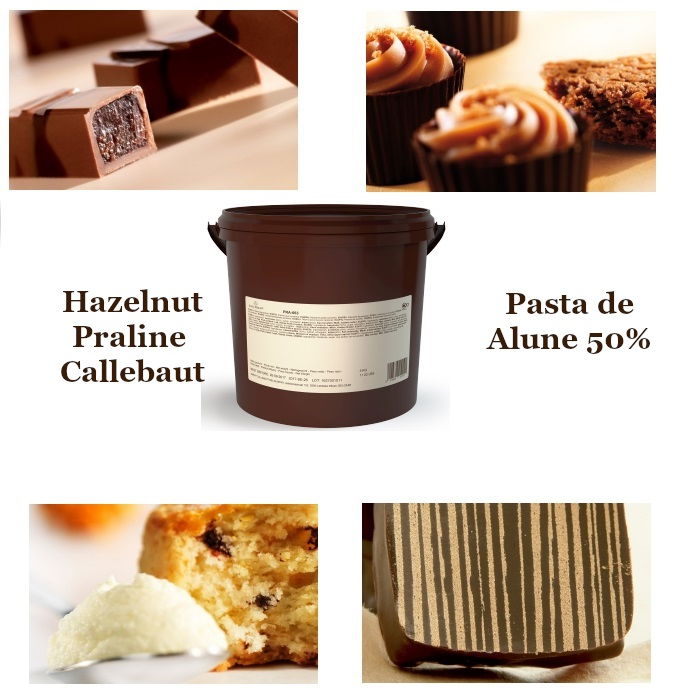 Pasta de Alune 50%, Hazelnut Praline, Callebaut, 5 Kg [1]