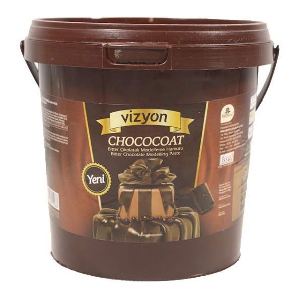 Pasta de modelat cu Ciocolata Neagra, Vizyon, 1 Kg [1]