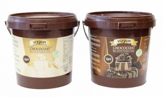 Pasta de modelat cu Ciocolata Neagra, Vizyon, 1 Kg [2]
