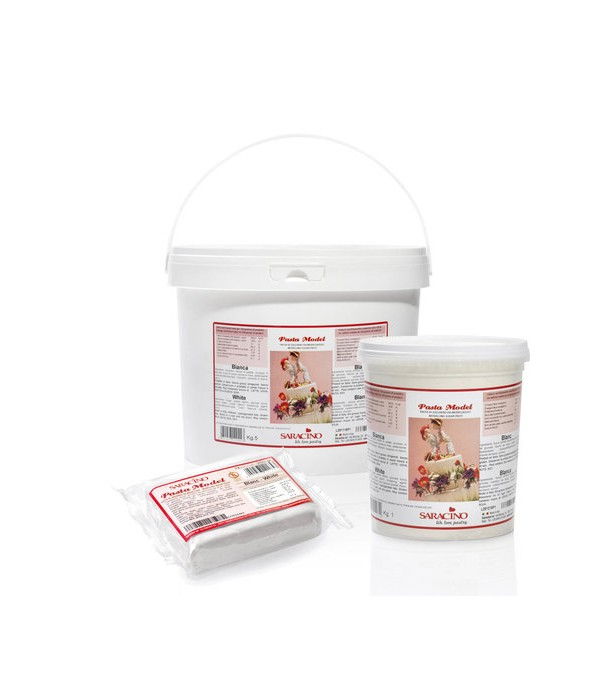 Pasta modelatoare Alb, Saracino, 5 kg [1]