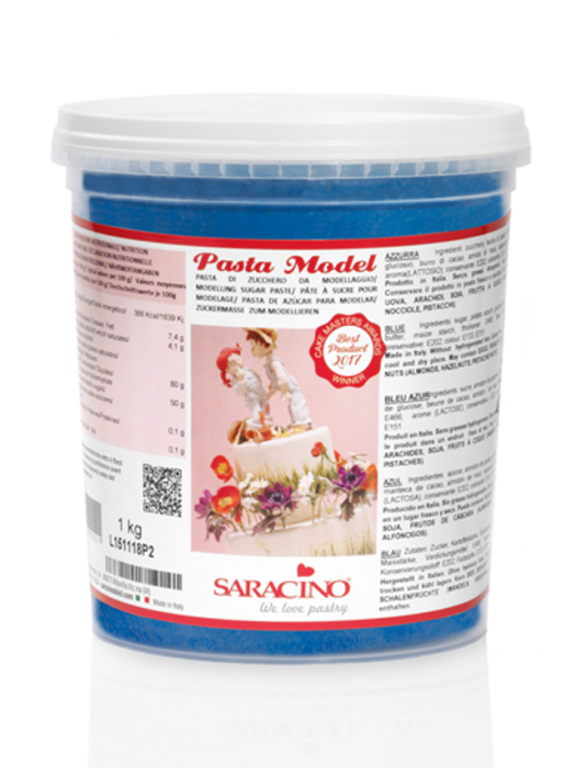 Pasta modelatoare Albastru, Saracino, 1 kg [1]