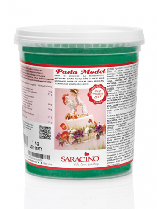 Pasta modelatoare Verde, Saracino, 1 kg [1]