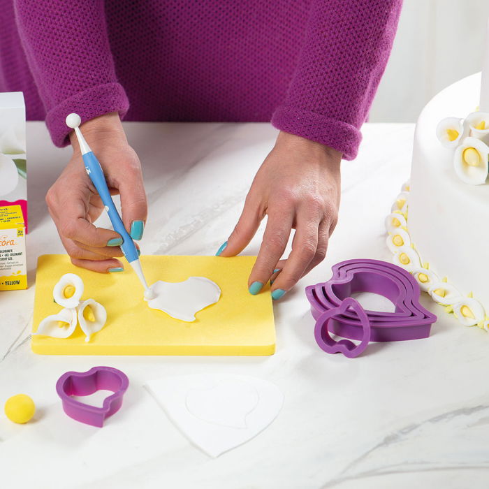 Pasta Zahar Gum Paste Alba, Pentru Flori - Gata Preparata, 200 gr [2]