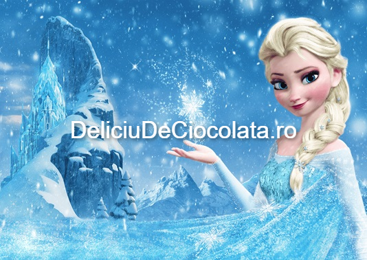Pasta Zahar imprimata Frozen Model 4, A4 [1]