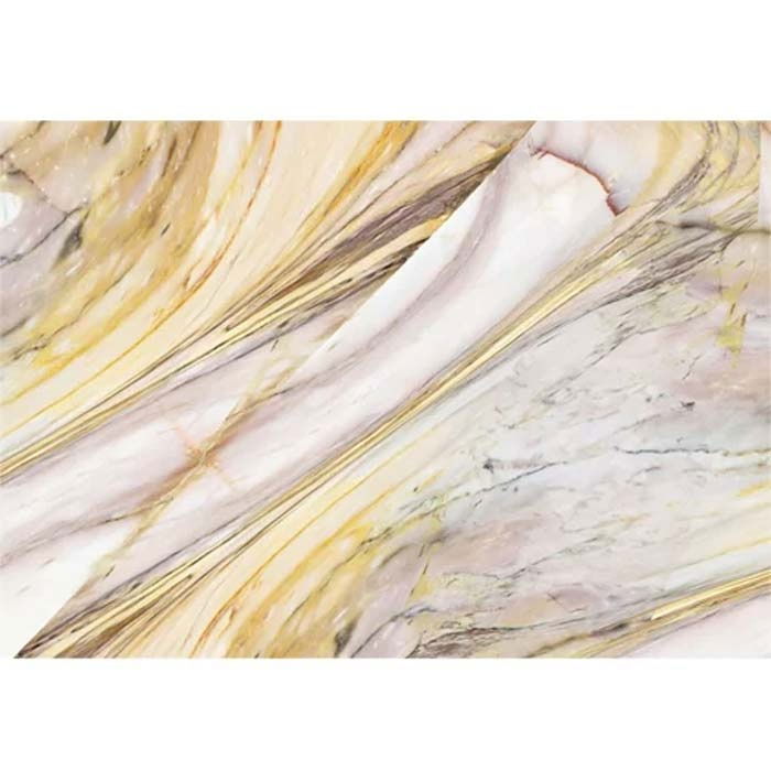 Pasta Zahar imprimata, Nunta Model Marmorat Auriu 60x41 cm, Set 4 Buc [1]