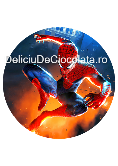 Pasta Zahar imprimata SpiderMan Model 2, Ø 20 cm [1]