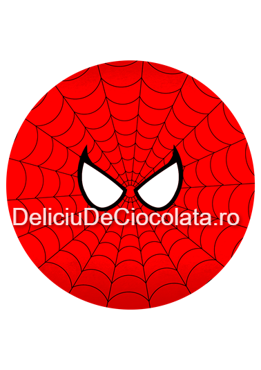 Pasta Zahar imprimata SpiderMan Model 4, Ø 20 cm [1]