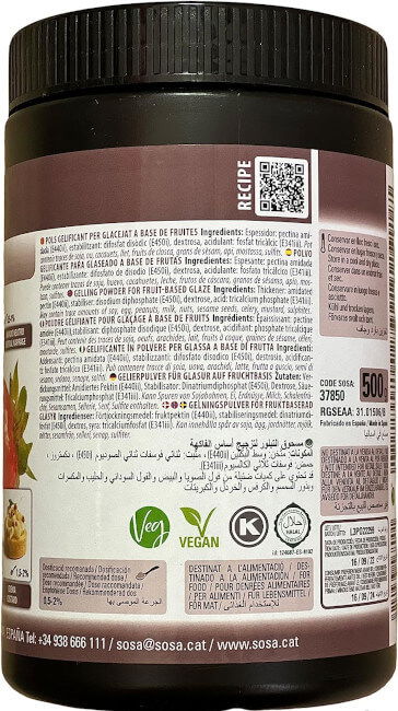 Pectina din Fructe NH, 500 g,  Sosa [2]