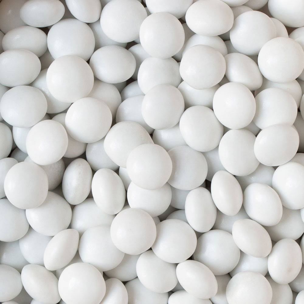 Perle Aplatizate Ciocolata Alba Ø 10 mm, 1 kg [3]