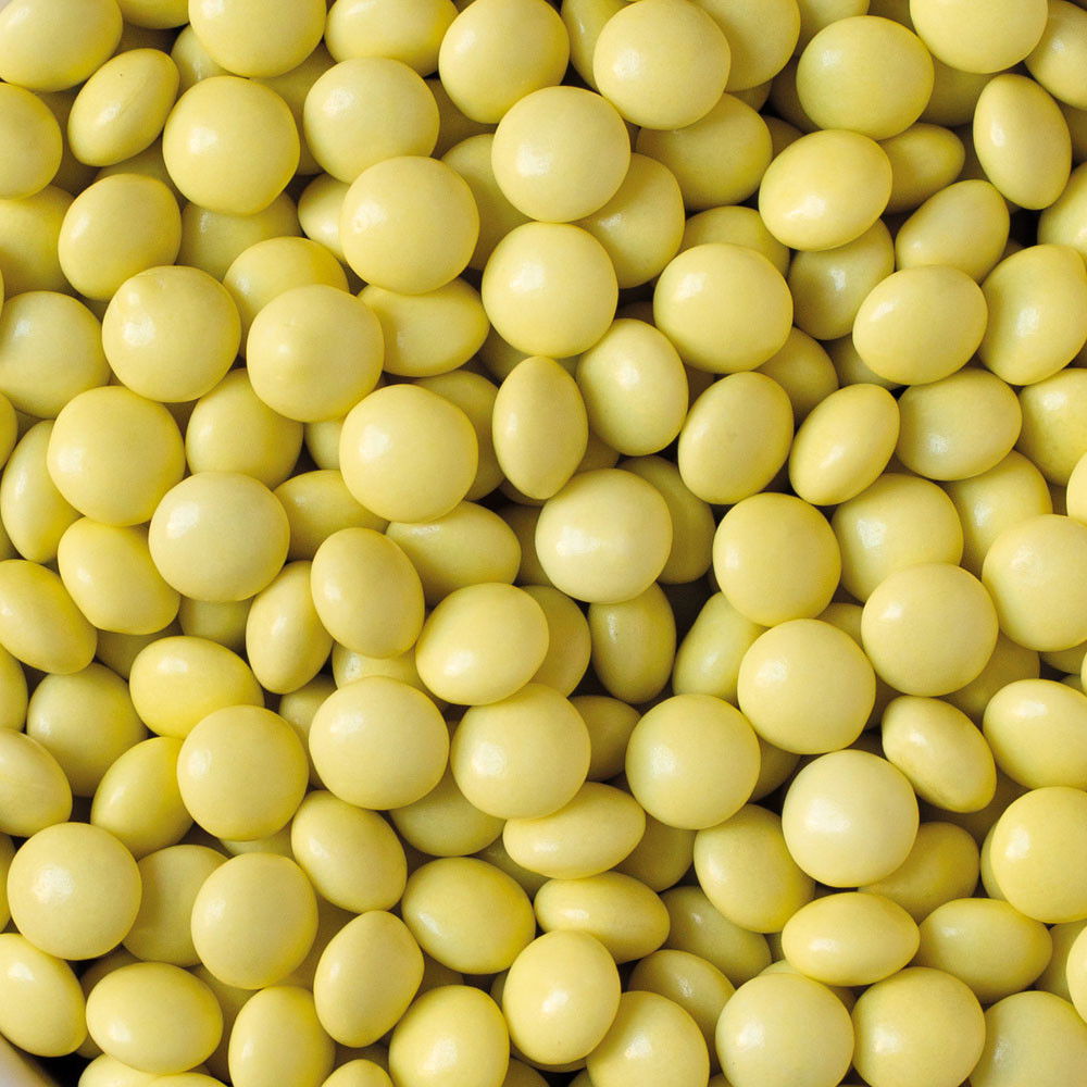 Perle Aplatizate Ciocolata Galben Ø 10 mm, 80 gr [2]