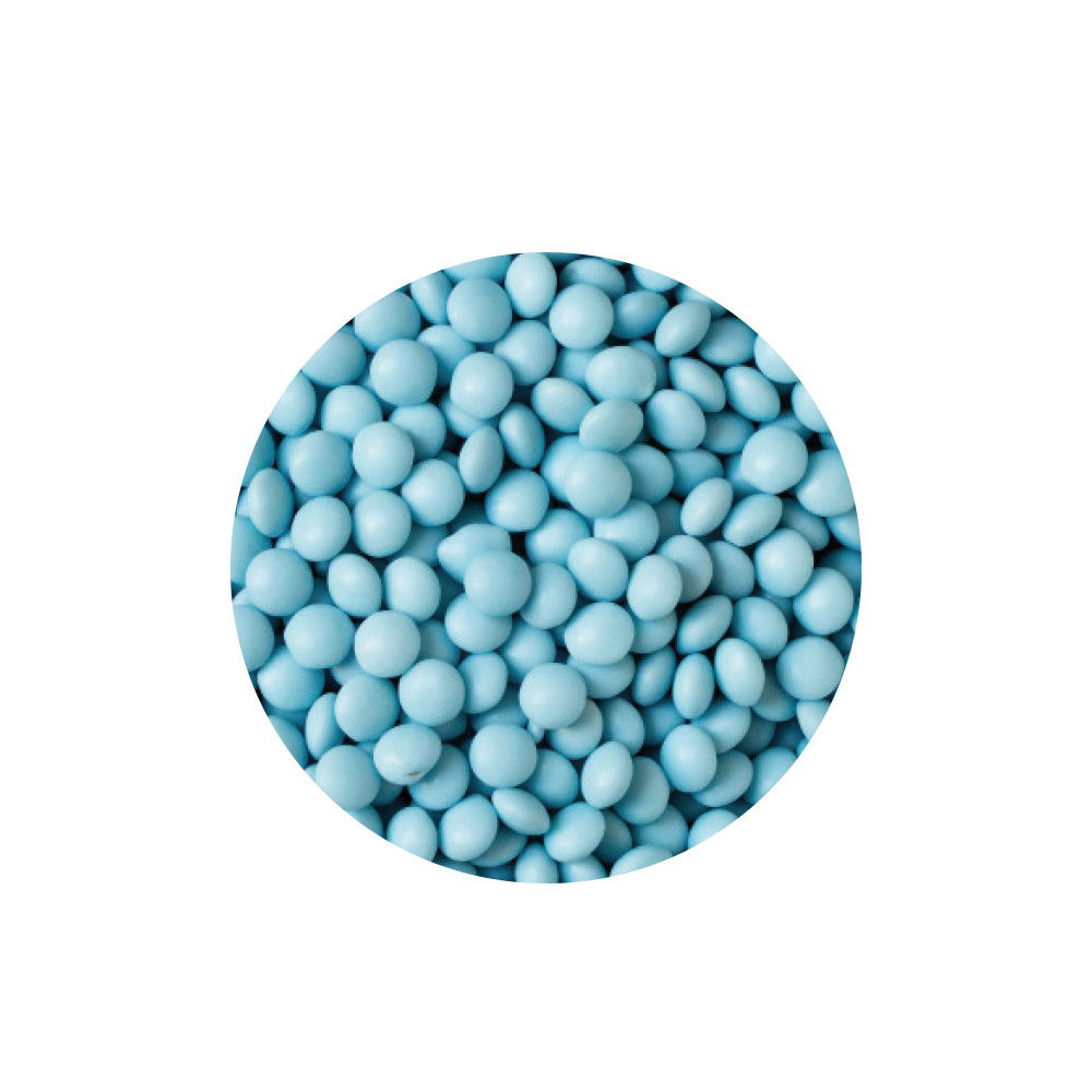 Perle Aplatizate Ciocolata Gri Portelan Ø 10 mm, 80 gr [2]