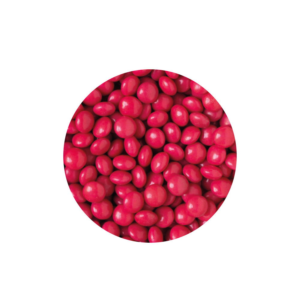 Perle Aplatizate Ciocolata Rosu Ø 10 mm, 1 kg [3]