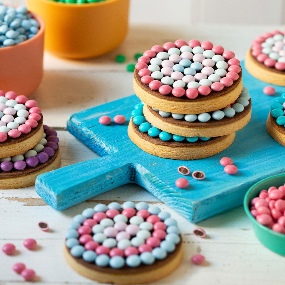 Perle Aplatizate Ciocolata Roz Intens Ø 10 mm, 1 kg [3]