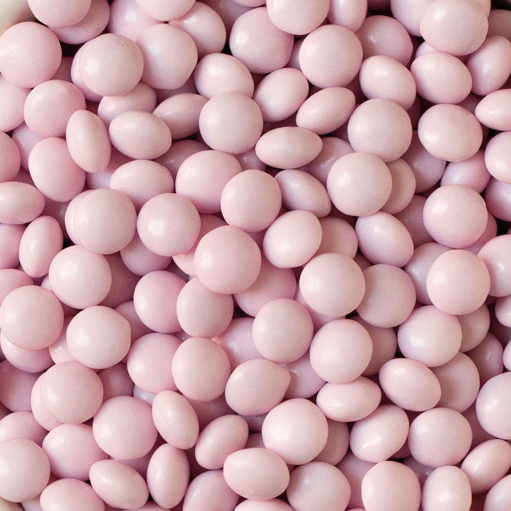 Perle Aplatizate Ciocolata Roz Ø 10 mm, 80 gr [2]