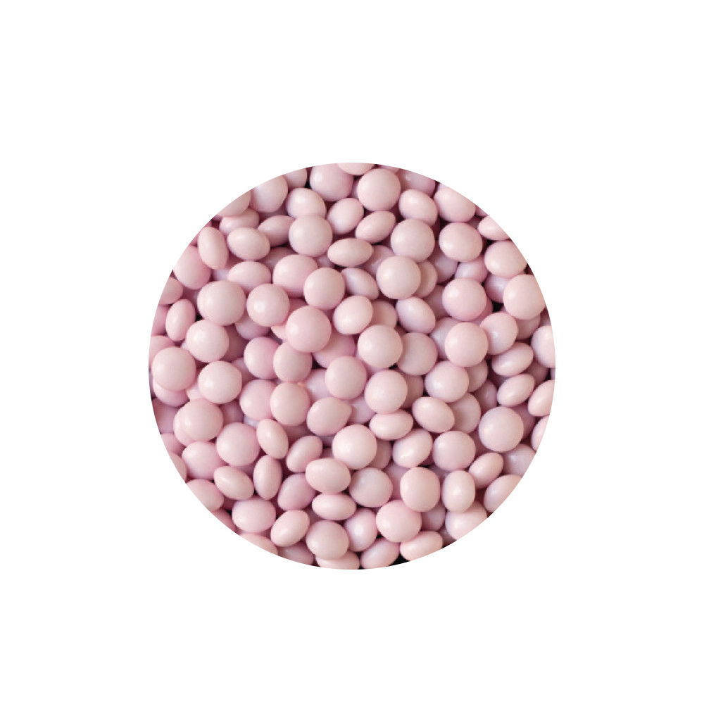 Perle Aplatizate Ciocolata Roz Ø 10 mm, 80 gr [4]