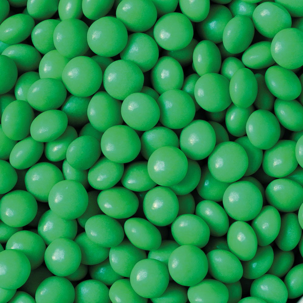 Perle Aplatizate Ciocolata Verde Frunza Ø 10 mm, 80 gr [3]