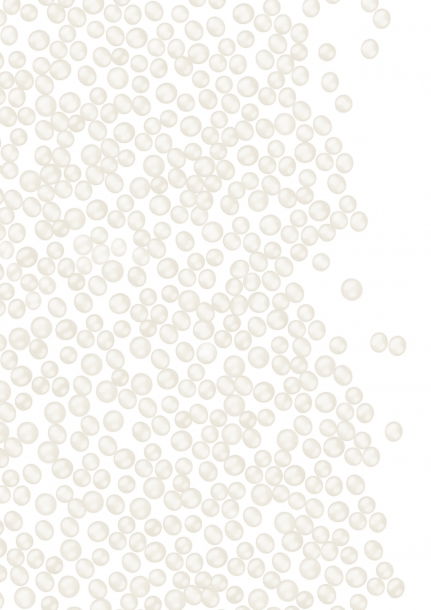 Perle Zahar Albe Sidefate Ø 1 mm, 1.8 kg [2]