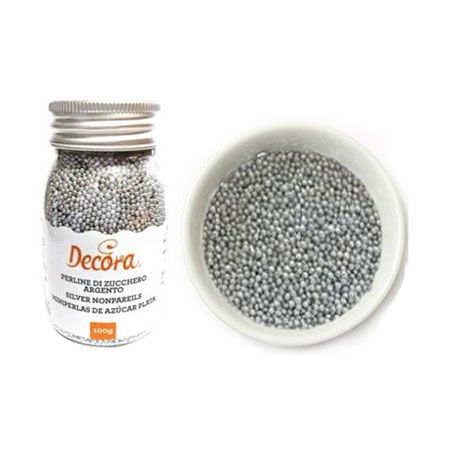 Perle Zahar Argintiu Metalizat Ø 1.5mm, 100 gr [3]