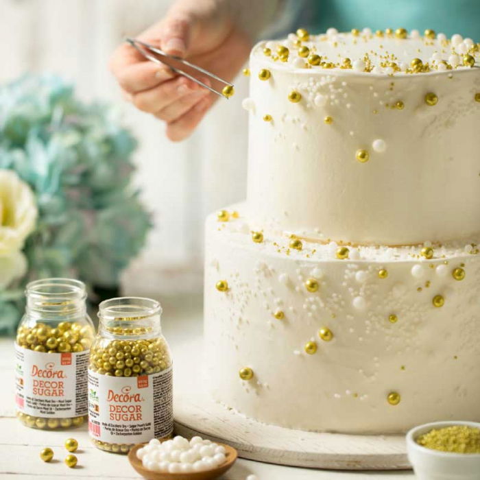 Perle Zahar Auriu Ø 7 mm, 1 Kg [2]