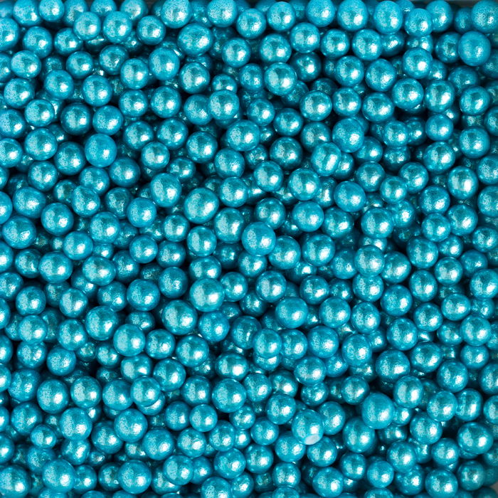 Perle Zahar Bleu Metalizat Ø 5mm, 100 gr [2]