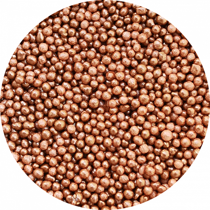Perle Zahar Bronz Sidefate Ø 4 mm, 1,2 Kg [1]