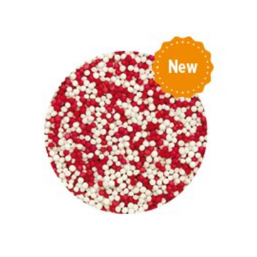 Perle Zahar Colormix Ø 1.5mm - Alb si Rosu, 1 Kg [2]