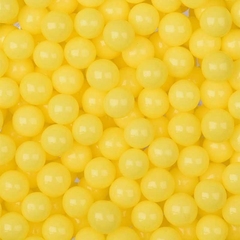 Perle Zahar Galben Perlat Ø 9 mm, 1 Kg [1]