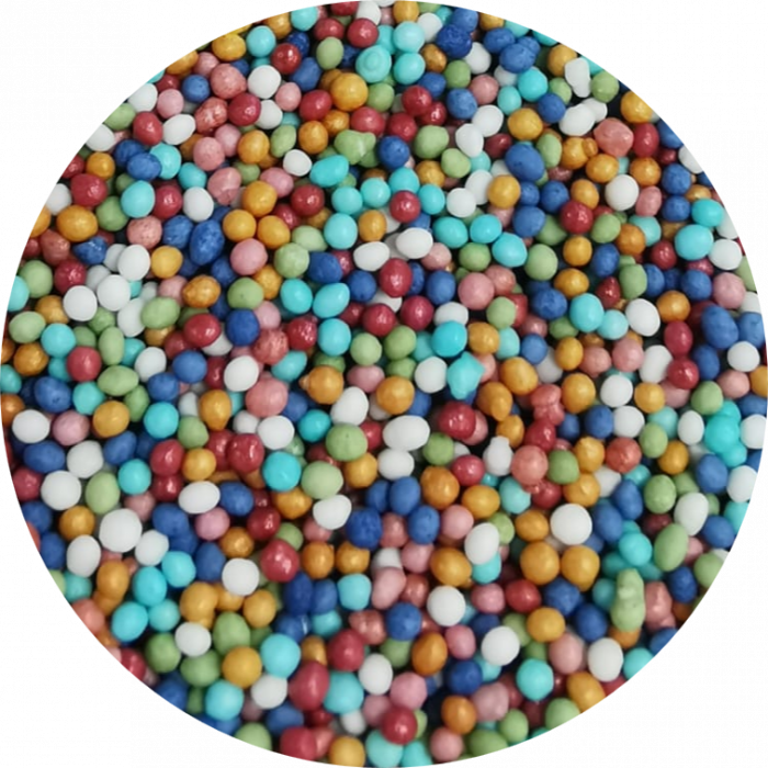 Perle Zahar Multicolor Sidefate Ø 1 mm, 1.8 kg [1]