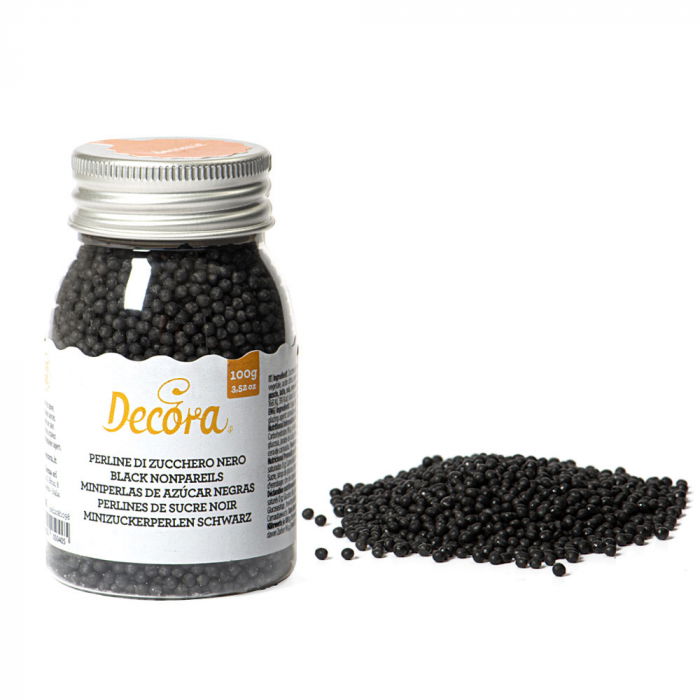 Perle Zahar Negru Sidefat Ø 1.5mm, 100 gr [1]
