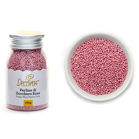 Perle Zahar Roz Sidefat Ø 1.5mm, 100 gr [3]