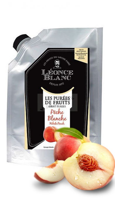 Piure Pasteurizat de Piersici Albe 1 kg Leonce Blanc [1]