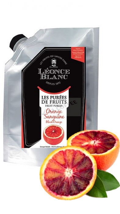 Piure Pasteurizat de Portocale Rosii 1 kg Leonce Blanc [1]