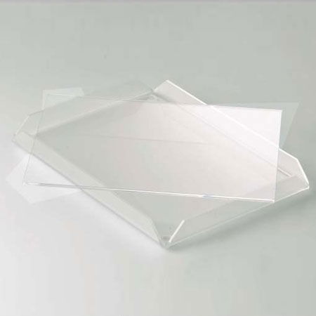 Platou Plexiglas Transparent, 22.5 x 16.5 x H 0.2 cm [1]