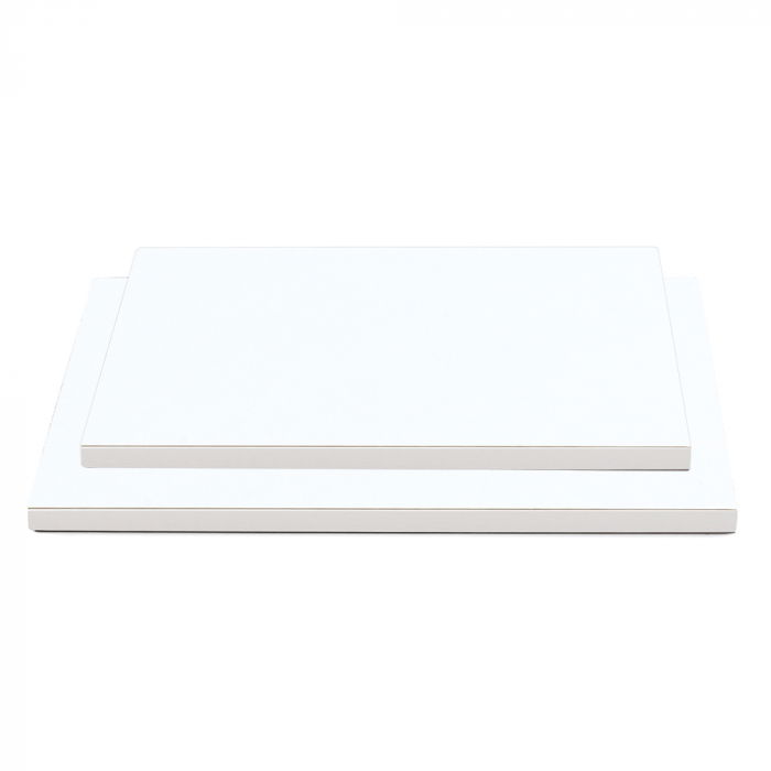 Platou Tort Deptunghi Alb Satinat, 40 x 30 x H 1.2 cm [2]