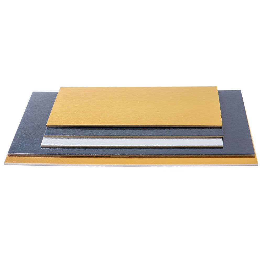 Platou Tort Dreptungh. 2 Fete, Negru/Auriu, 40x30xH0.3 cm [3]