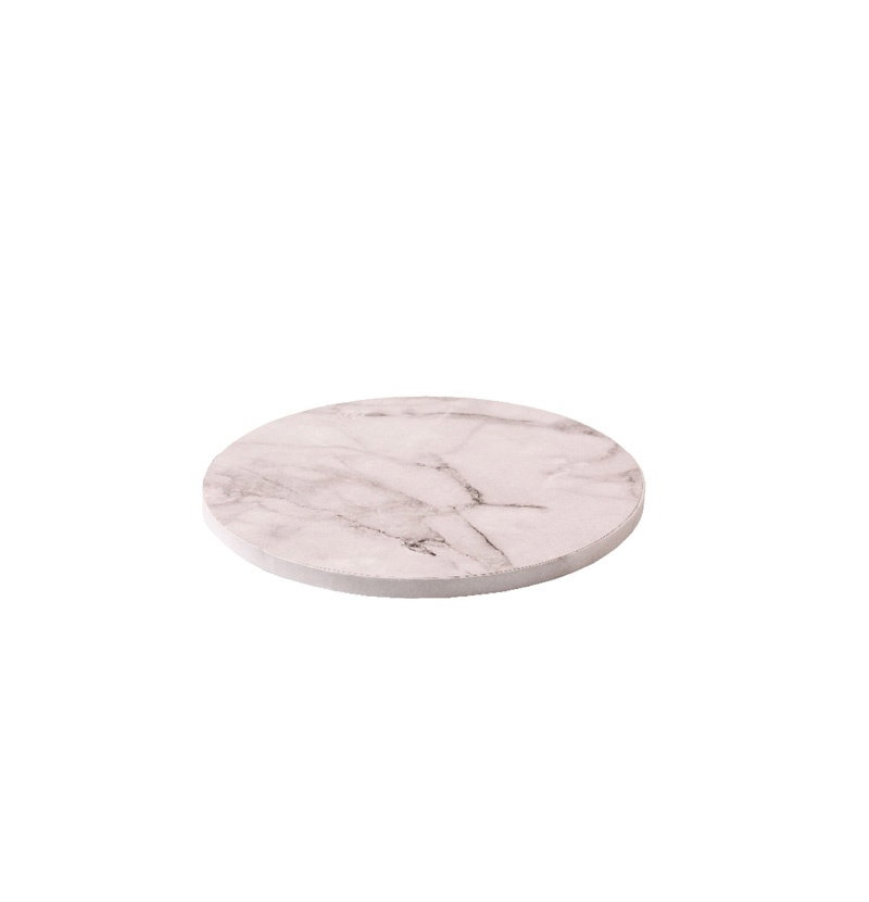 Platou Tort Model Marmura Alba, Ø 20 x H 1.2 cm [1]