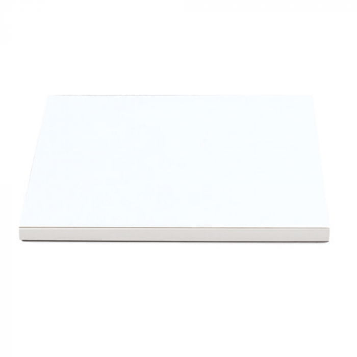 Platou Tort Patrat Alb Satinat, 36 x 36 x H 1.2 cm [1]