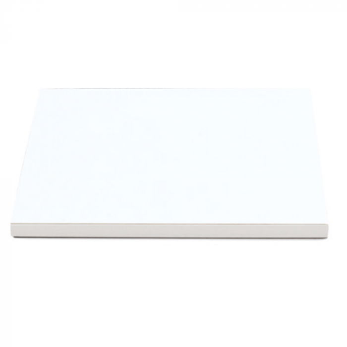 Platou Tort Patrat Alb Satinat, 40 x 40 x H 1.2 cm [1]