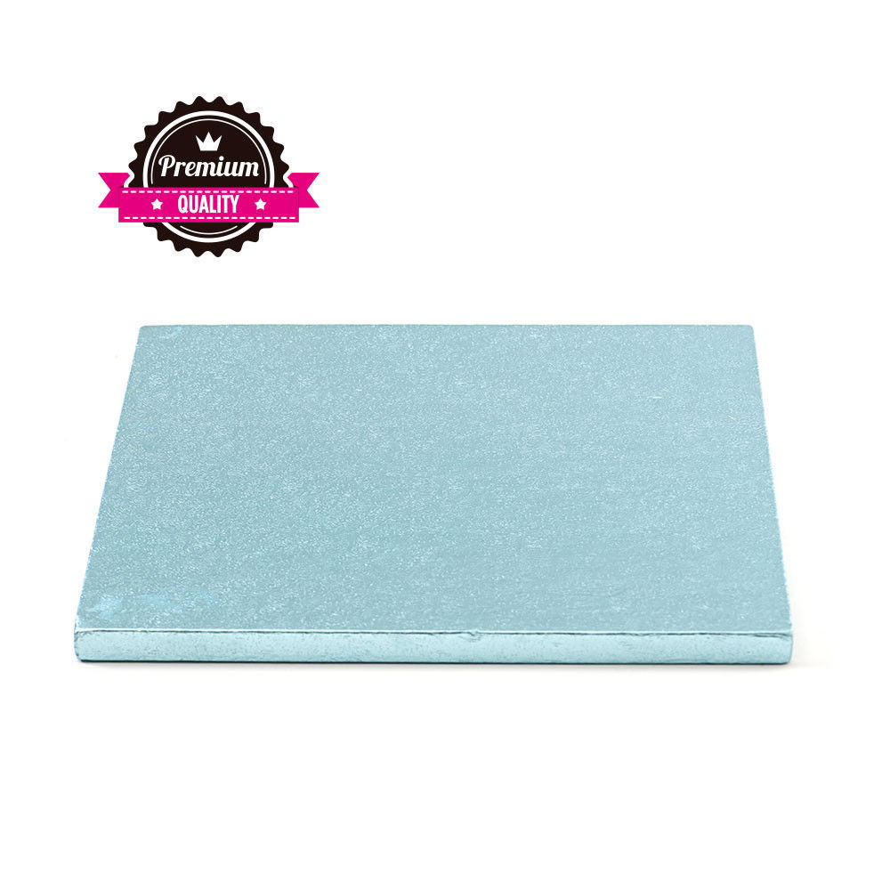 Platou Tort Patrat Bleu, 35 x 35 x H 1.2 cm [1]