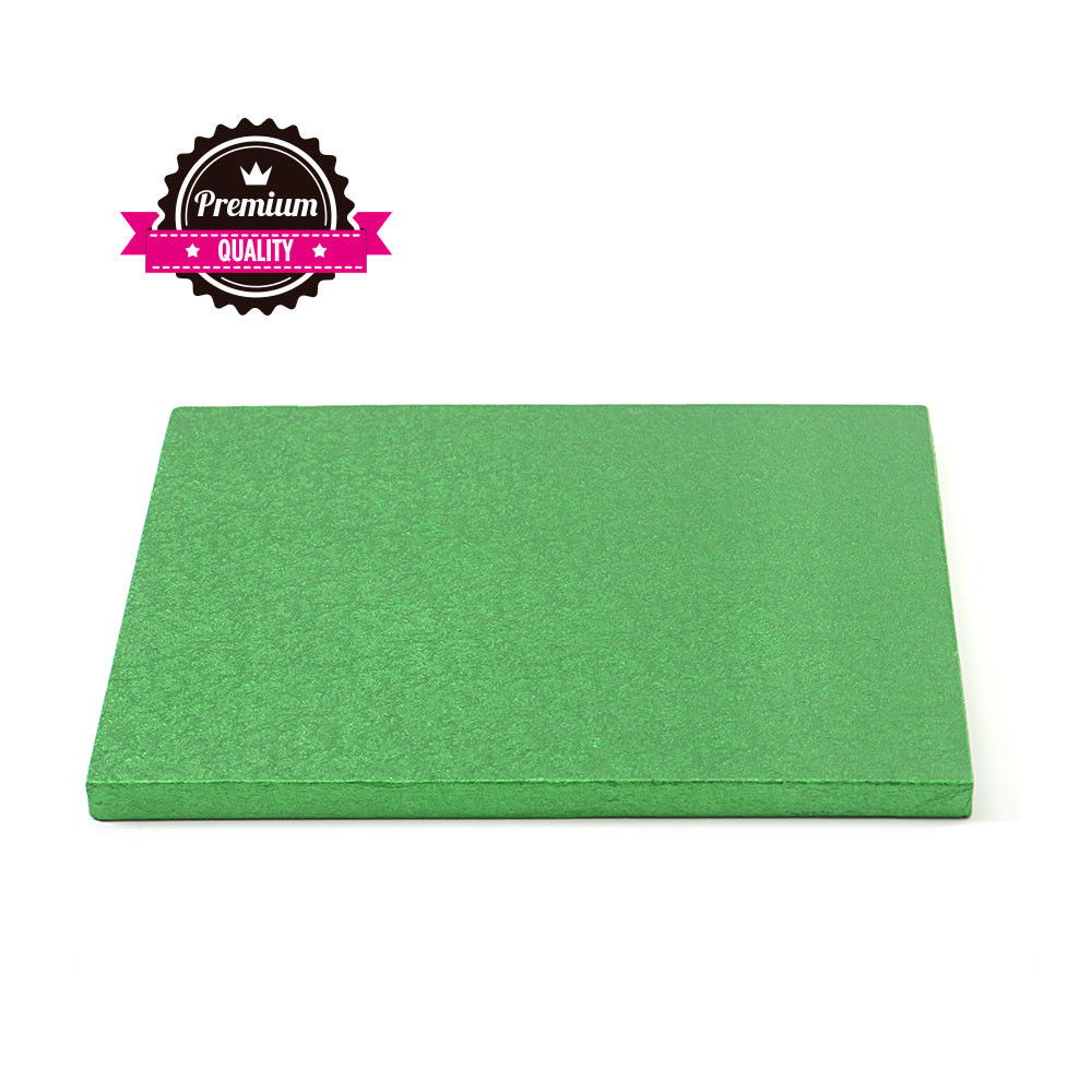 Platou Tort Patrat Verde, 35 x 35 x H 1.2 cm [1]