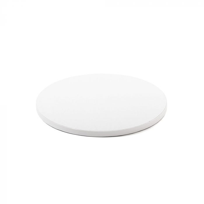 Platou Tort Rotund Alb Satinat, Ø 25 x H 1.2 cm [1]