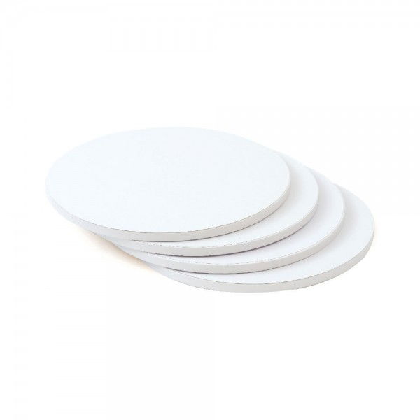 Platou Tort Rotund Alb Satinat, Ø 30 x H 1.2 cm [2]