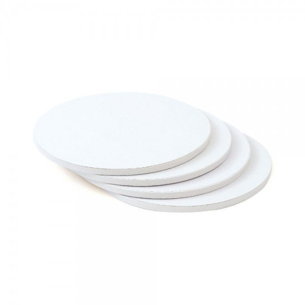 Platou Tort Rotund Alb Satinat, Ø 36 x H 1.2 cm [4]