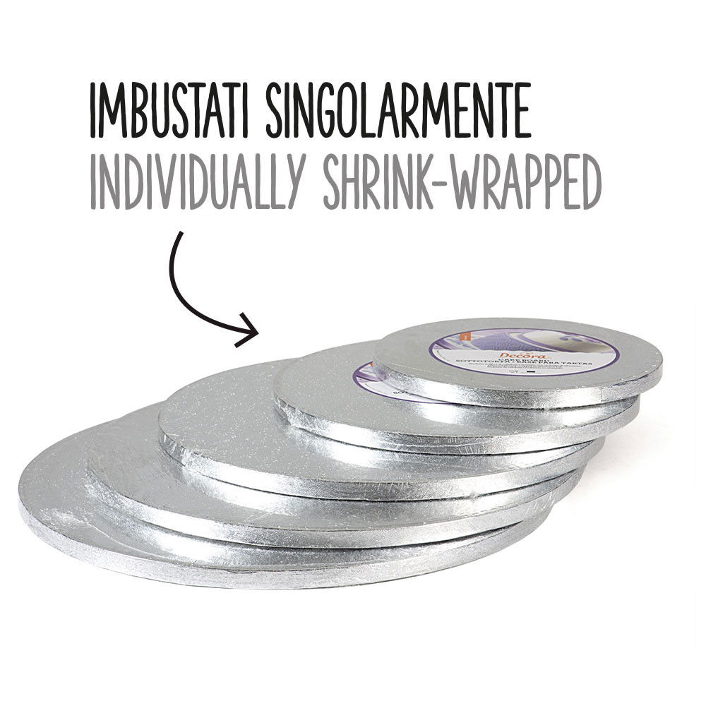 Platou Tort Rotund Argintiu, Ø 36 x H 1.2 cm [4]