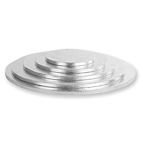 Platou Tort Rotund Argintiu, Ø 40 x H 1.2 cm [2]