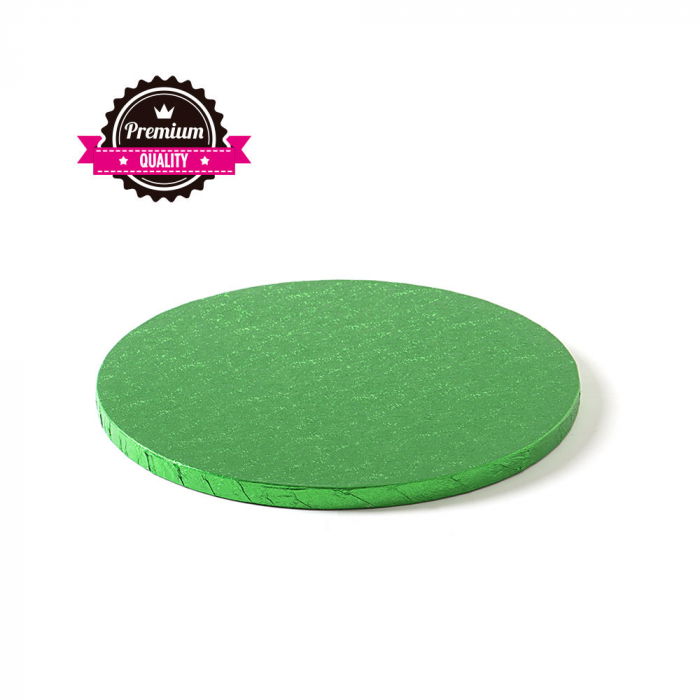 Platou Tort Rotund Verde, Ø 25 x H 1.2 cm [1]